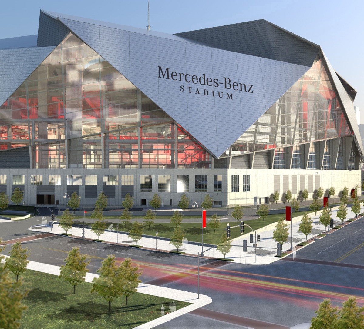 Mercedes Benz Stadium Schedule 2022 Mercedes-Benz Stadium Construction Schedule Slips - Football Stadium Digest