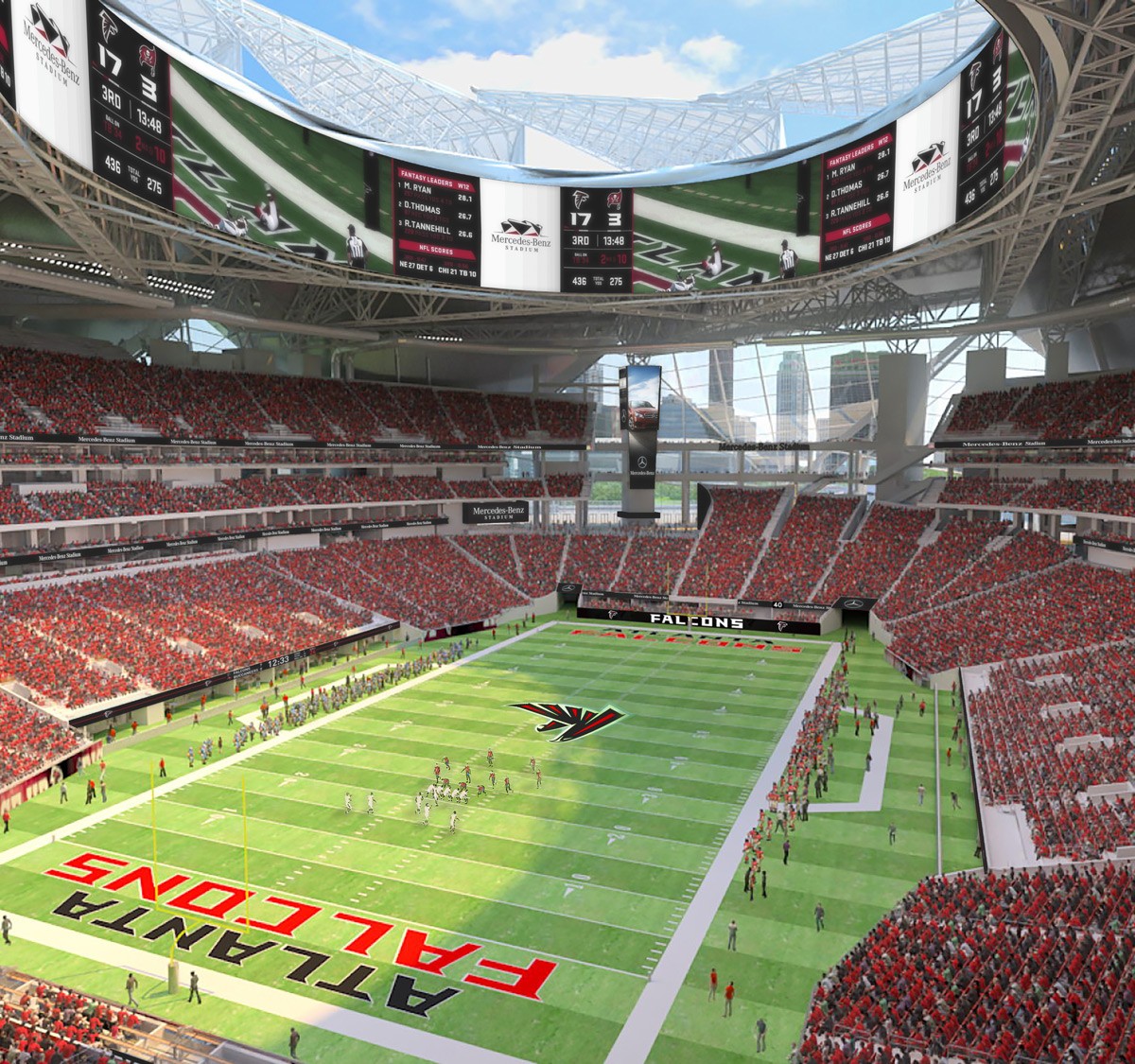 Beyond PSLs, ticket prices rise in new Falcons stadium
