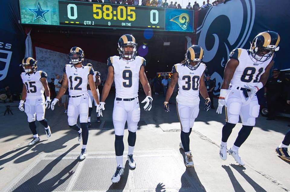 The Los Angeles Rams in St. Louis Colors - Football Stadium Digest