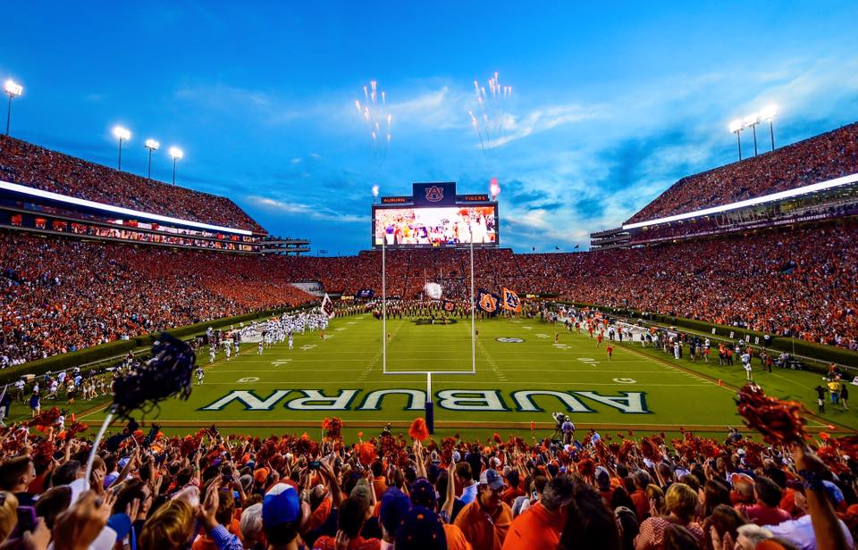 Auburn Football Stadium Auburn Uniform Database Home Sweet Home 