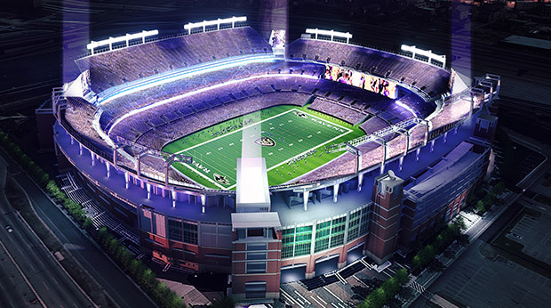 Baltimore Ravens Unveil Mandt Bank Stadium Renovations Football Stadium