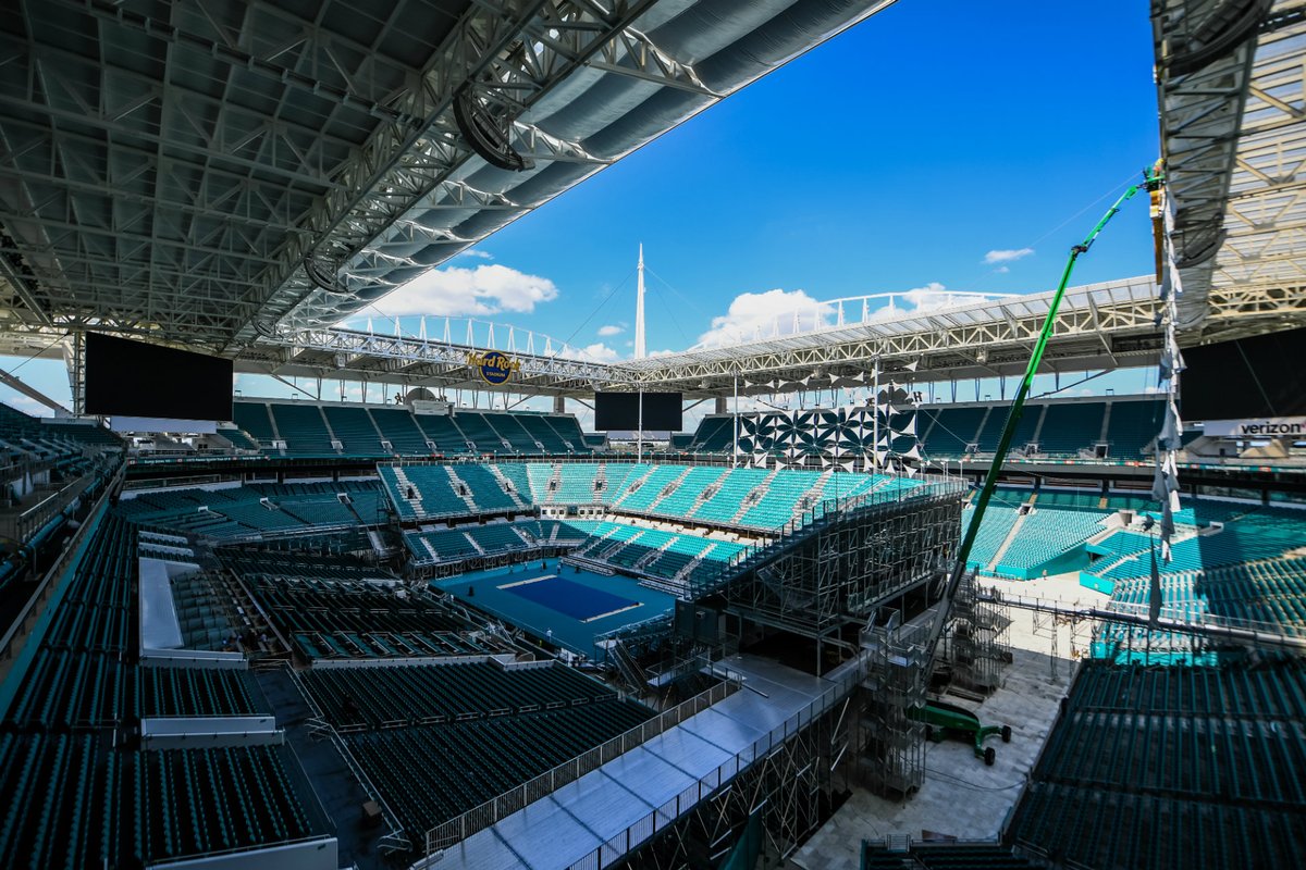 Miami Open Heading to Hard Rock Stadium - Football Stadium Digest