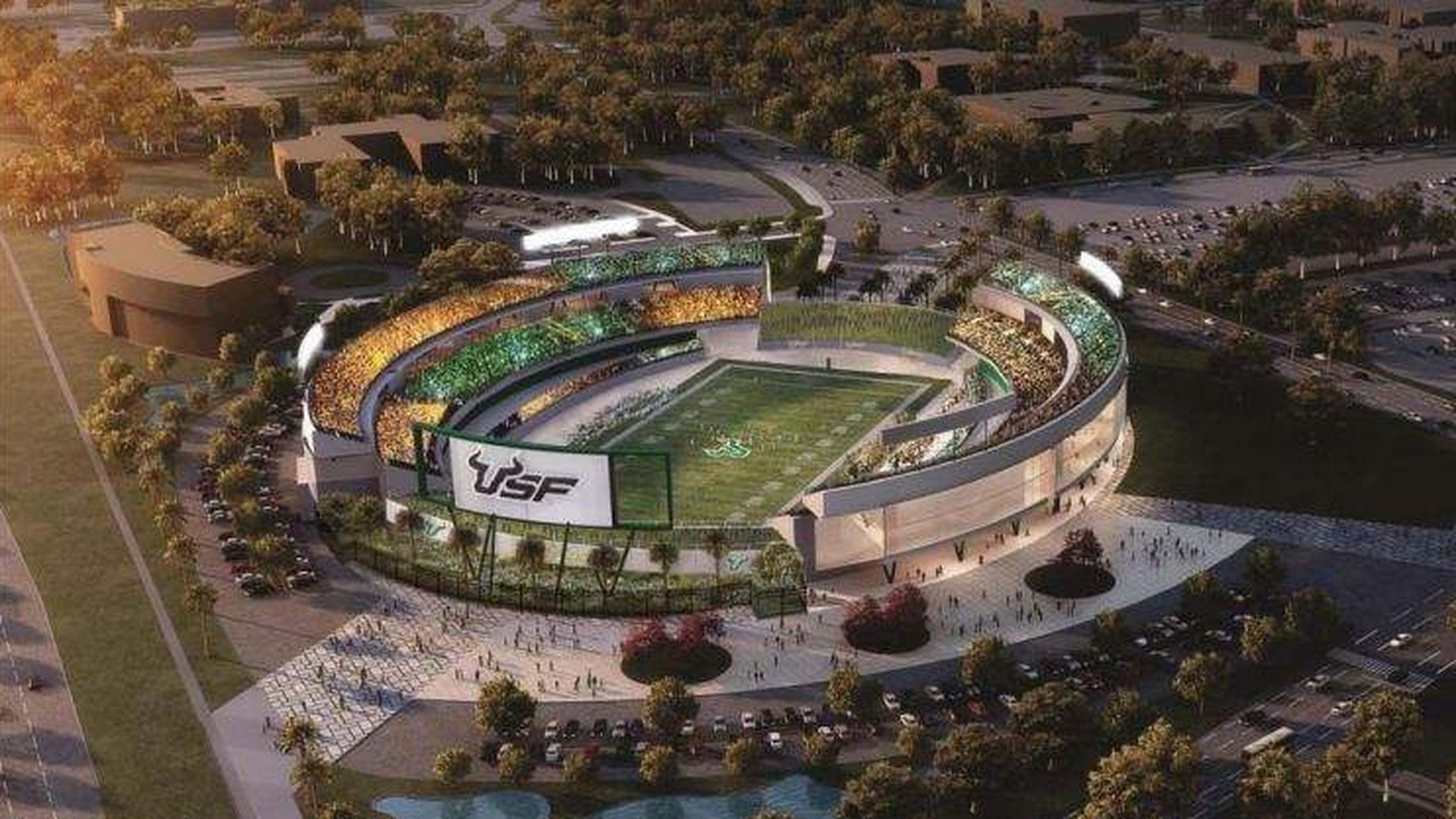 Committee approves new USF football stadium Football Stadium Digest