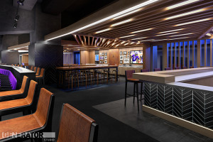 U.S. Bank Stadium Lodge Bar