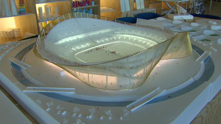 Washington NFL stadium designed by Bjarke Ingels
