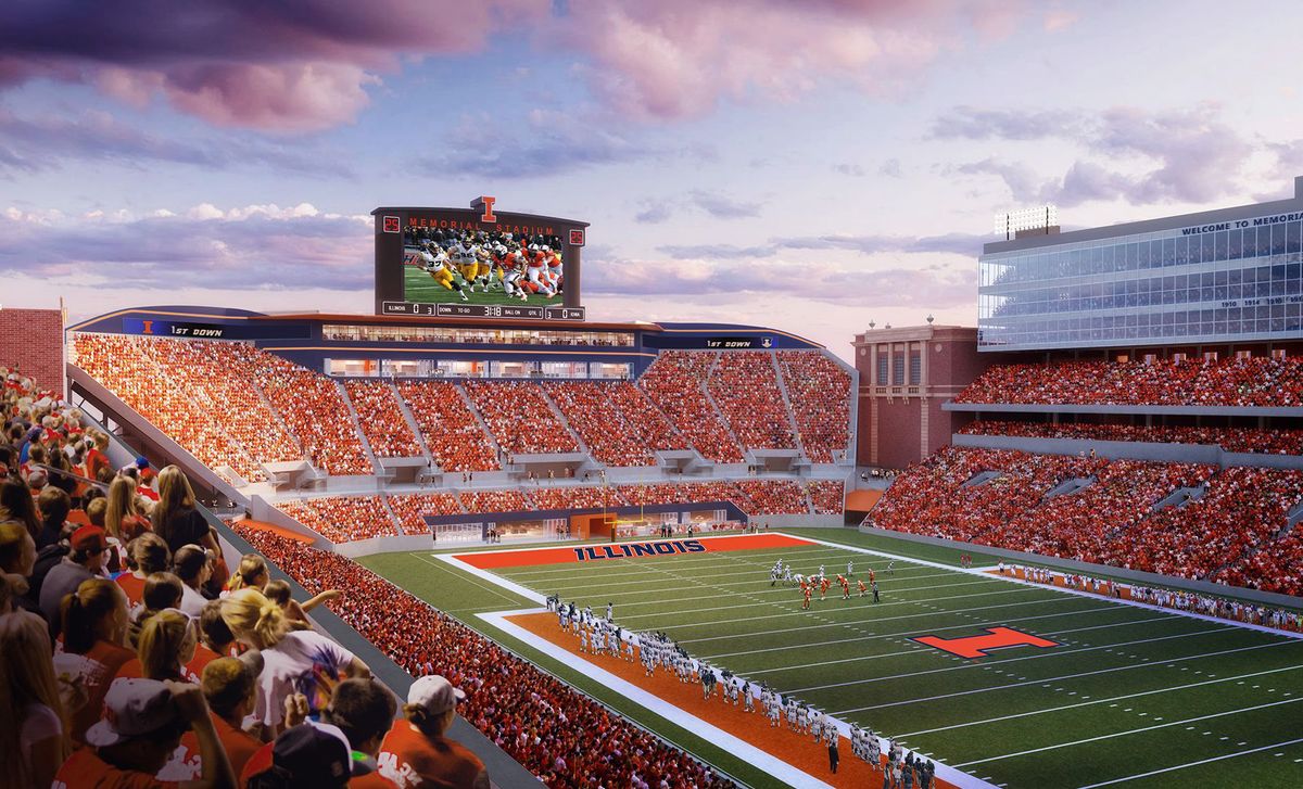 Memorial Stadium Renovation Design Continues to Evolve - Football