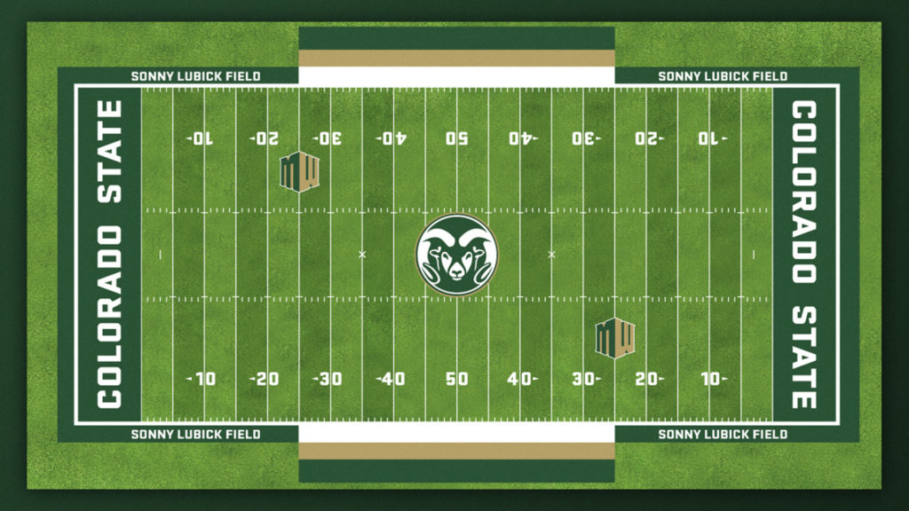 Colorado State Stadium Field Design