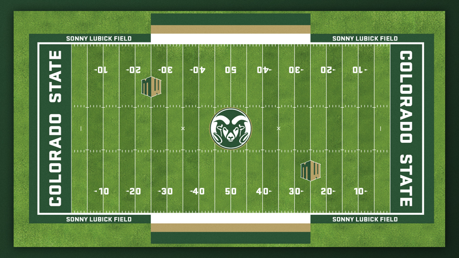 Colorado State Unveils Field Design for New Stadium - Football Stadium
