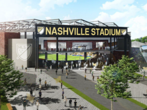 Nashville MLS stadium rendering