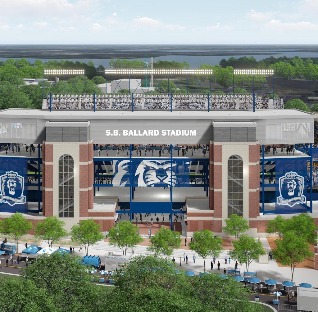 Old Dominion Unveils S.B. Ballard Stadium Renovation S.B. Ballard Stadium rendering