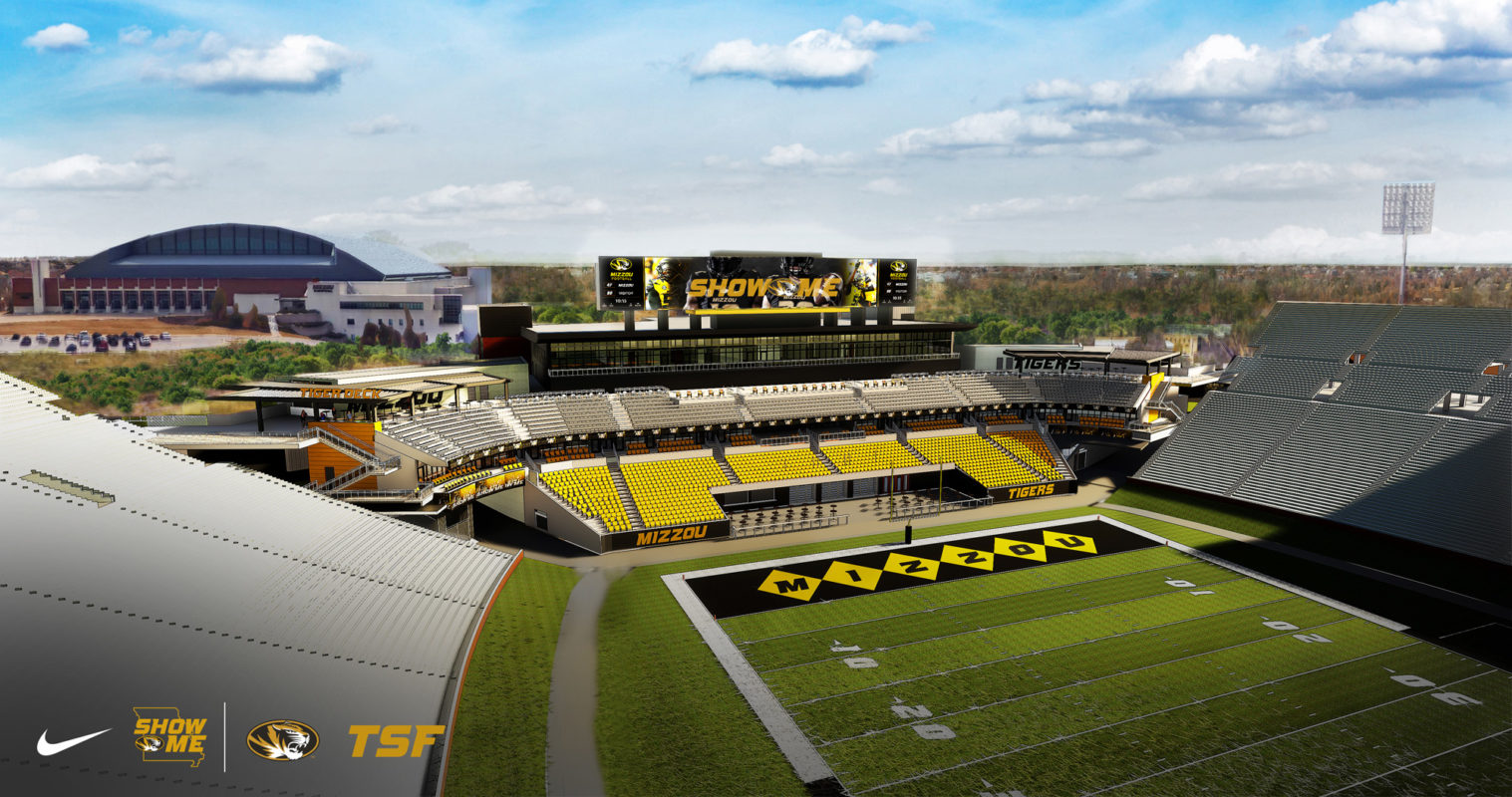 Mizzou Could Get Boost From Faurot Field at Memorial Stadium Renovation