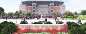 Bryant Denny Stadium renovation rendering 2