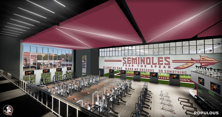FSU Football Facility rendering
