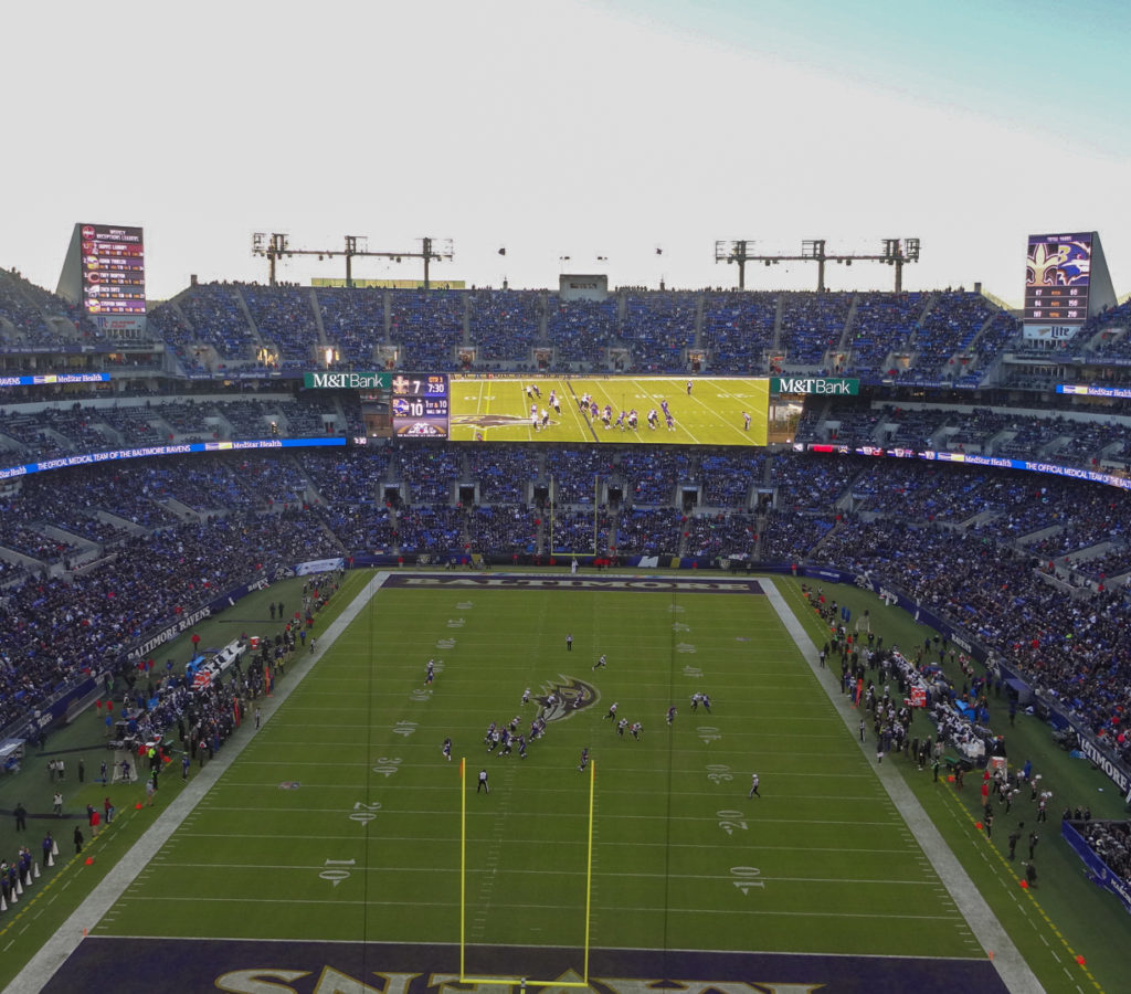 NFL, Verizon Announce Innovation Partnership M&T Bank Stadium 2018