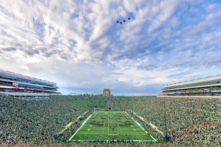 Notre Dame Stadium Football Stadium Digest