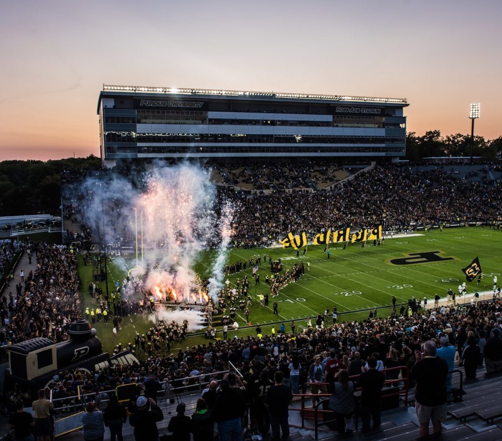 Purdue to Dedicate Ross-Ade Stadium Playing Surface as Rohrman Field Ross-Ade Stadium