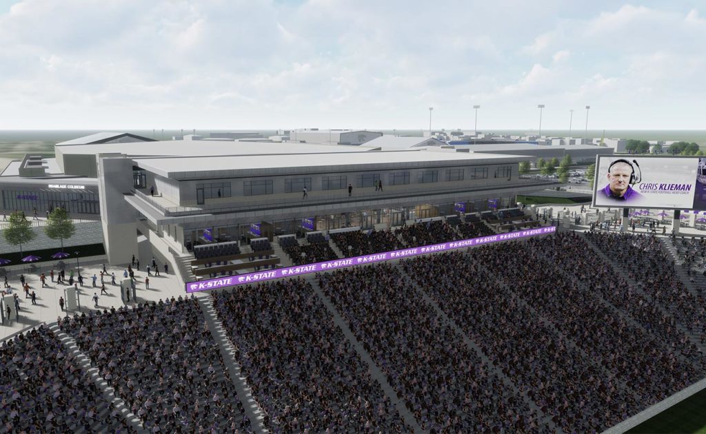 Bill Snyder Family Stadium south end zone